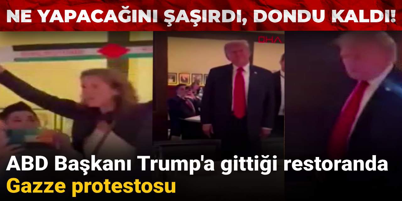 abd baskani trumpa gittigi restoranda gazze protestosu pv1GQk7D