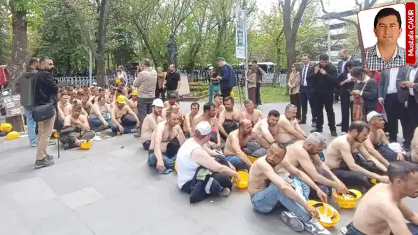 Doruk Madencilik İşçileri Enerji Bakanlığı Önünde Eylem Yapmak İstedi, Polis Müdahale Etti